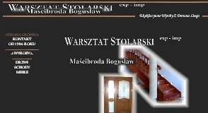 Strona internetowa dla Warsztat Stolarski